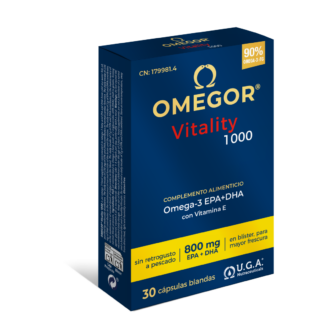 Omega 3 Omegor Vitality 1000 (30 cápsulas de 1000 mg)