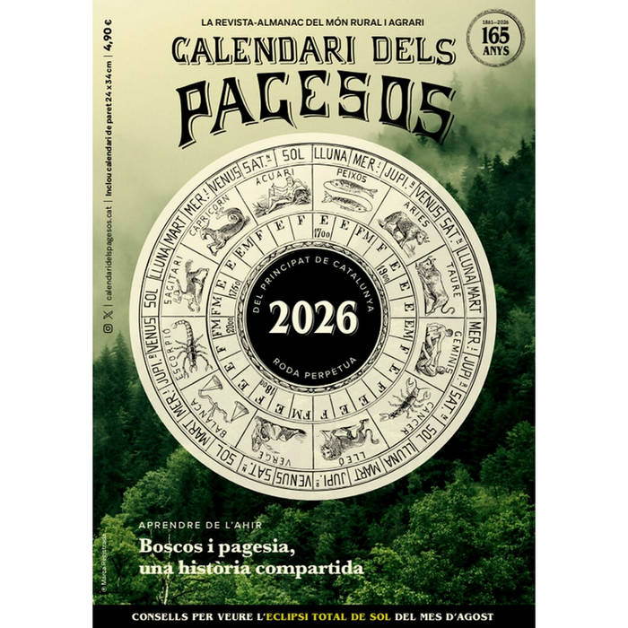 Calendari dels pagesos 2026 (Català)