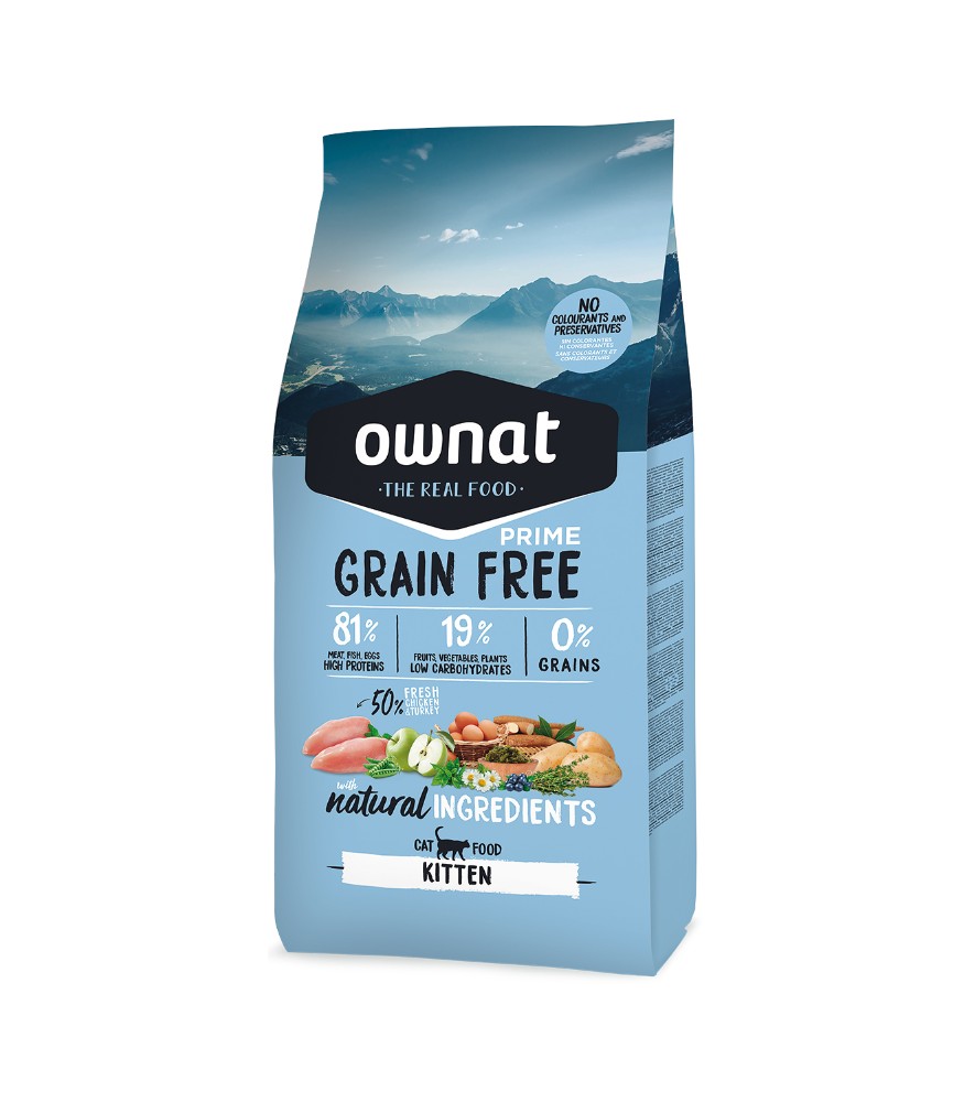 OWNAT PRIME KITTEN (CAT) (Sin Cereal) 1Kg