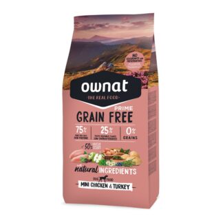 OWNAT PRIME MINI CHICKEN (DOG) (Sin Cereal) 1Kg